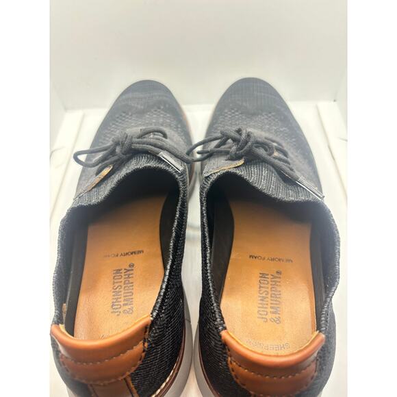 Johnston & Murphy Holden Knit Wingtip Mens Memory Foam Size 8.5 Business Casual - Picture 6 of 9
